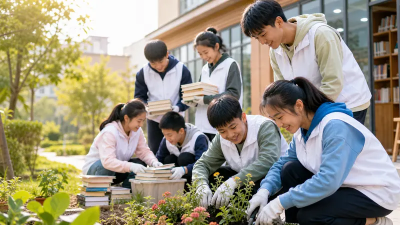 志愿服务实践一日行线路封面